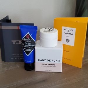 NEW Mens bundle TUMI, JACK BLACK, ACQUA DI PARMA